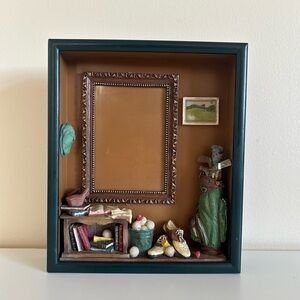 Golf Themed Shadow Box picture frame